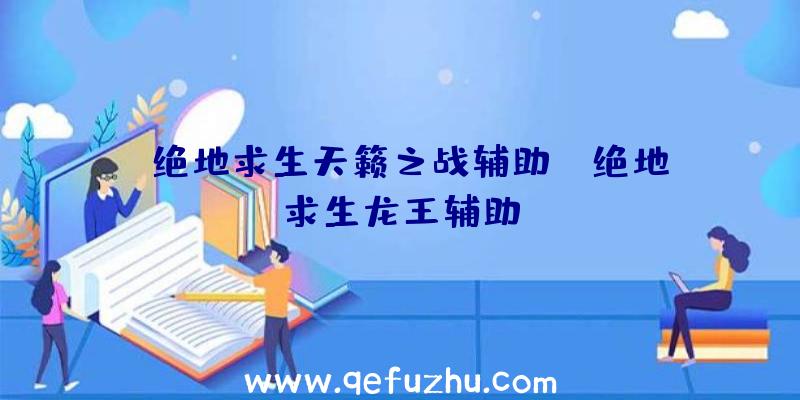 「绝地求生天籁之战辅助」|绝地求生龙王辅助